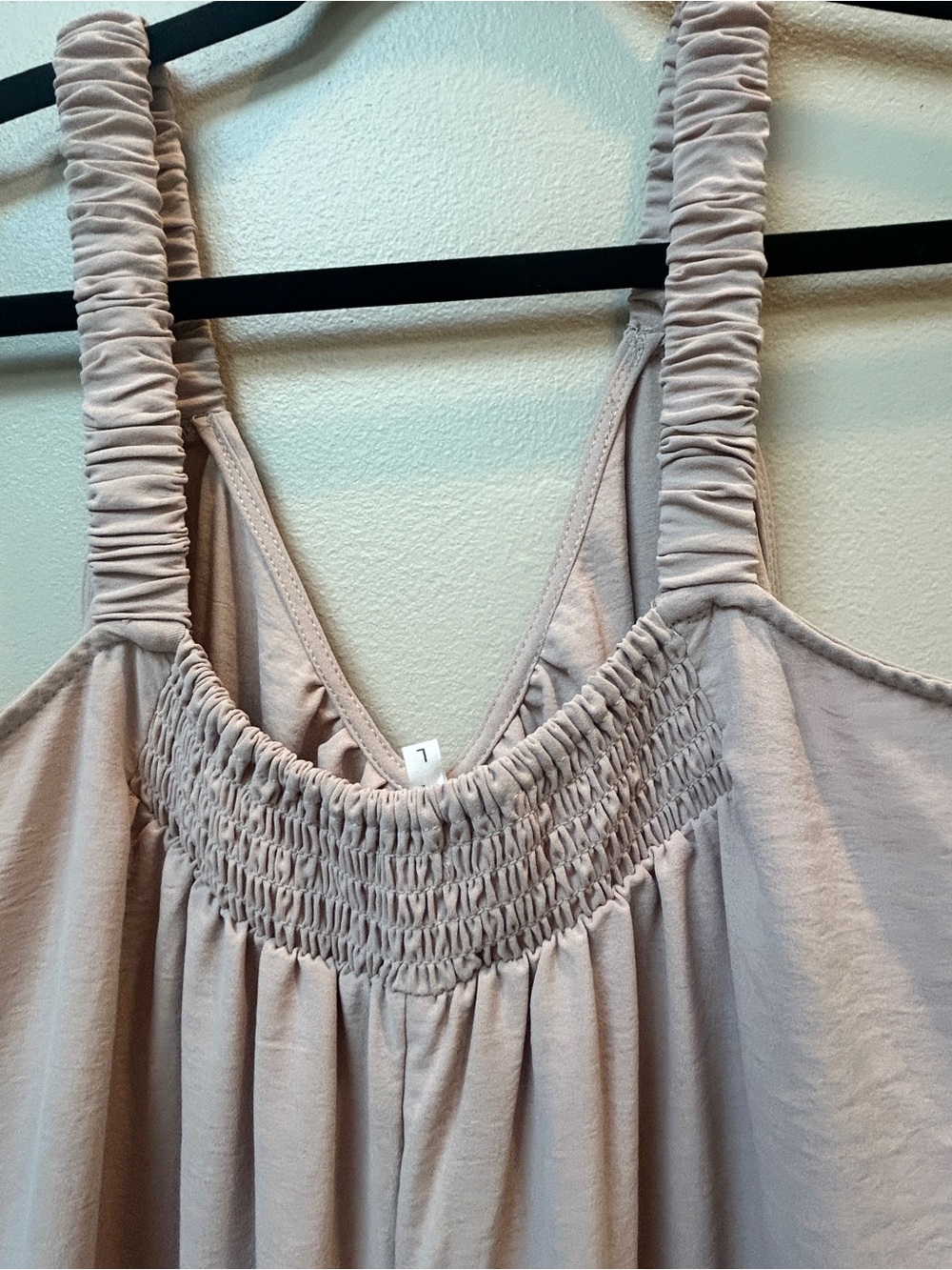 NWT Maurices Sleeveless Wide-Leg Jumpsuit in Light Blush - Picture 7 of 9